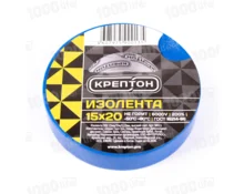 Изолента КРЕПТОН, 15 мм*20 м, синяя