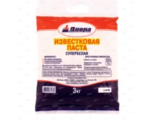 Известь Диола, паста, супербелая, 3 кг