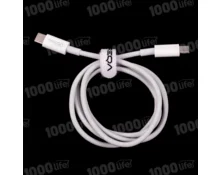 Кабель для телефона TREQA CA-8374, USB Type C на Type C, 5А, 1 м