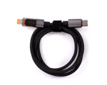 Кабель для телефона TREQA CA-8904, USB-C на Lightning, 3А, 1 м, 27 Вт, индикатор