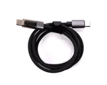 Кабель для телефона TREQA CA-8905, USB-C на USB-C, 5А, 1 м, 100 Вт, индикатор