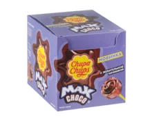 Карамель Chupa Chups Макс Чоко с жевательной начинкой внутри, 16 г