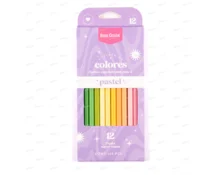 Карандаши цветные Star Color, 12 цветов, дерево, круглые