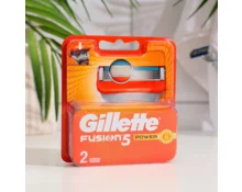 Кассеты сменные Gillette Fusion для бритья, 2 шт