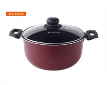 Кастрюля SCOVO Эксперт СЭ-008, 4,5 л, стеклянная крышка