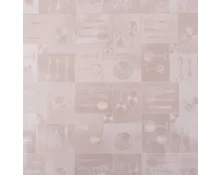 Клеенка ПВХ Сервировочная посуда, 1,37*1 м, цена за 1 п.м, рулон 20 метров