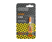 Клей супер КРЕПТОН, 3 гр