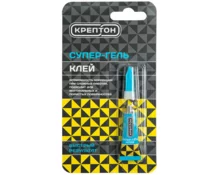 Клей супер КРЕПТОН гель, 3 гр
