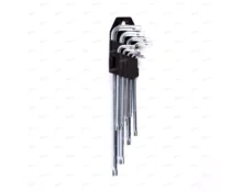 Ключи TORX-профиль 1,5-10 мм, удлиненные, набор 9 шт