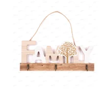 Ключница FAMILY, 3 крючка, 23,5*9,5 см
