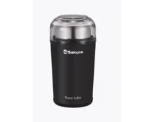 Кофемолка Sakura SA-6173BK, черная, 250 Вт, съемная чаша