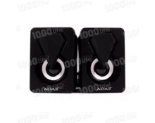 Колонки проводные AOAS E004, 2*3 Вт, провод 3,5 мм, USB, RGB подсветка