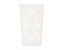 Корзина для белья Плетенка, 60 л, белая