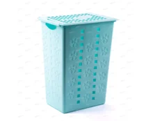 Корзина для белья Виолетта, 30 л, голубой