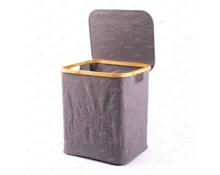 Корзина для хранения складная с крышкой, 40,5*33*45 см