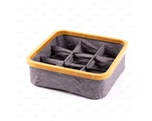 Корзина для хранения складная, с разделителями, 9 ячеек, 30*30*9 см
