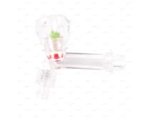 Кран садовый 1/2", 13 см, прозрачный, пластиковый, быстросъем