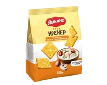 Крекер Яшкино мини грибы со сметаной, 180 г