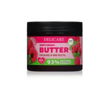 Крем-баттер для тела DELICARE Малина и мелисса, 400 г
