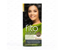 Крем-краска для волос fito color черный, 115 мл