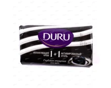 Крем-мыло DURU Активированный уголь, 80 г