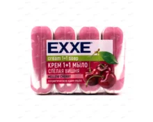 Крем-мыло EXXE Спелая вишня 1+1, 4 шт, 75 г