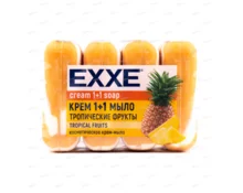 Крем-мыло EXXE Тропические фрукты, 4 шт, 75 г