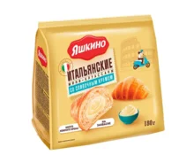 Круассаны- мини Яшкино со сливочным кремом, 180 г