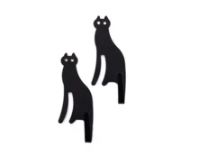 Крючок Черный кот, 2шт, на клеевой основе