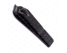Кусачки для ногтей, 6,2 см, скошенное лезвие, черные