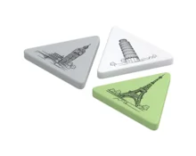 Ластик Berlingo Triangle XL, треугольный, термопластичная резина, 55*55*9 мм