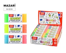 Ластик MAZARI GRADIENT прямоугольный, ароматизированный, 5,5*2,2*1,1 см