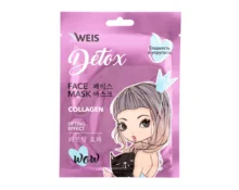 Маска для лица WEIS Detox с коллагеном, 23 г