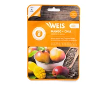 Маска для лица WEIS Super Food с манго и семенами чиа, 23 г