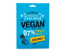 Маска для лица WEIS Vegan с экстрактом кокоса, 23 г