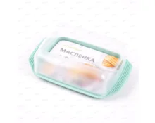 Масленка Колор с прозрачной крышкой