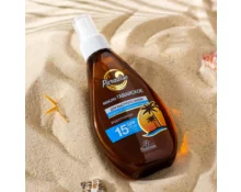 Масло для быстрого загара Paradise Гавайское водостойкое SPF 15, 160 мл