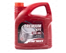 Масло моторное Syntheetic Favorit Premium X FE, SAE 5W-30, API SN, SF, 4 л
