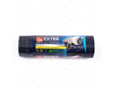 Мешки для мусора GRIFON, 30 л, 50*60 см, двухслойные, с завязками, 15 шт в рулоне