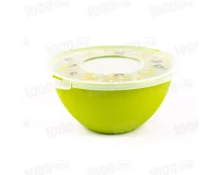 Миска с крышкой Fresh, 2 л, Олива