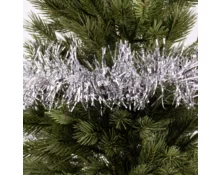 Мишура 1,4 м, 9 см, серебро