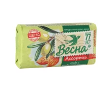 Мыло Весна Олива и миндальное молочко, 90 г