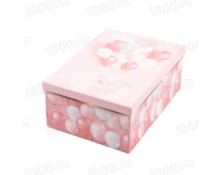 Подарочная коробка Happy Birthday, большая, розовая
