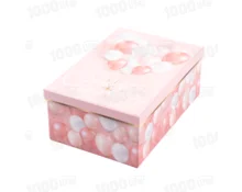 Подарочная коробка Happy Birthday, малая, розовая