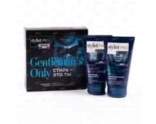 Набор подарочный Stylist Pro Men Gentleman`s Only, крем для бритья + увлажняющий бальзам после бритья