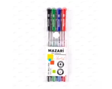 Набор ручек шариковых MAZARI SAILOR 4 цвета