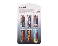 Набор закладок магнитных MAZARI Авто, 6 шт, 5,8*2 см