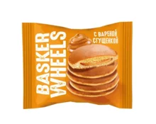 Панкейк Basker Wheels с начинкой варёная сгущёнка, 36 г