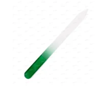 Пилка для ногтей, 14 см, стеклянная, цветная