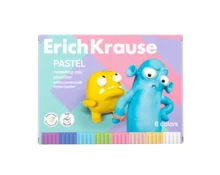 Пластилин ErichKrause Jolly Friends Pastel, 8 цветов